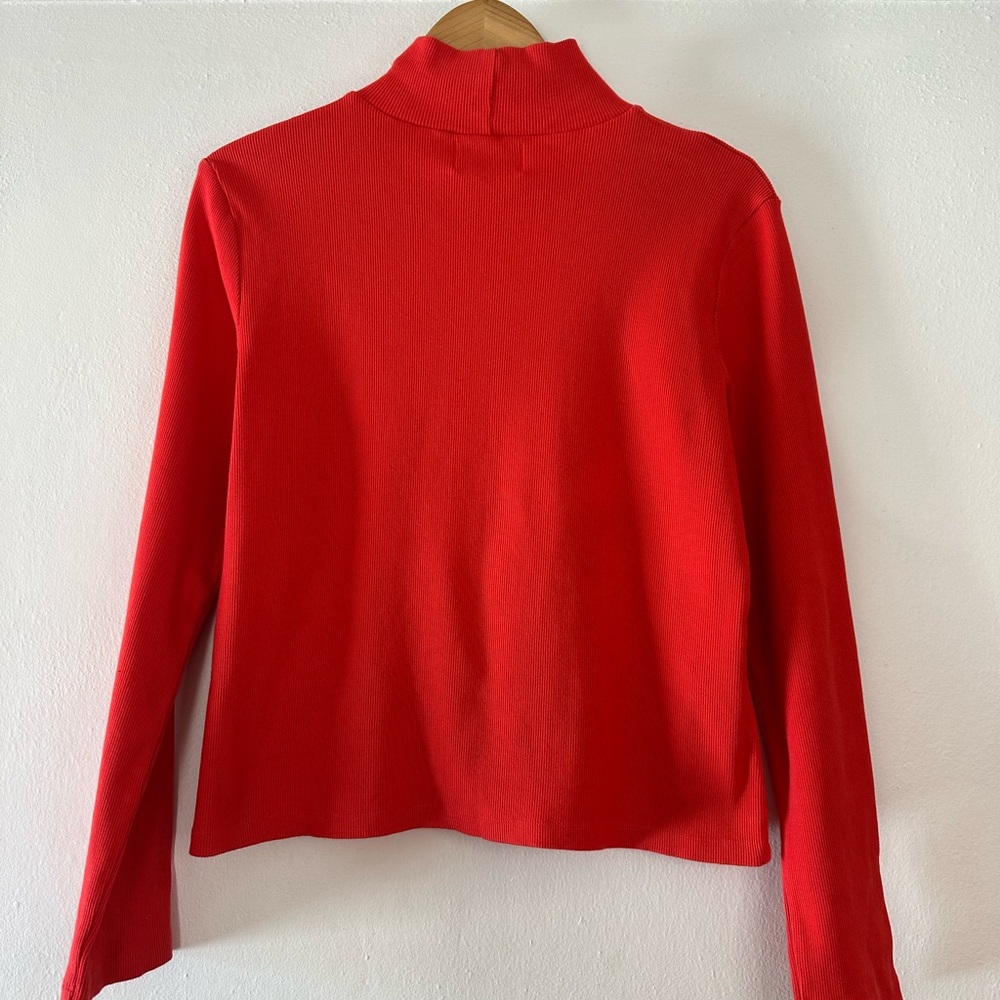 Perfect Red Turtleneck - Picture 2 of 5